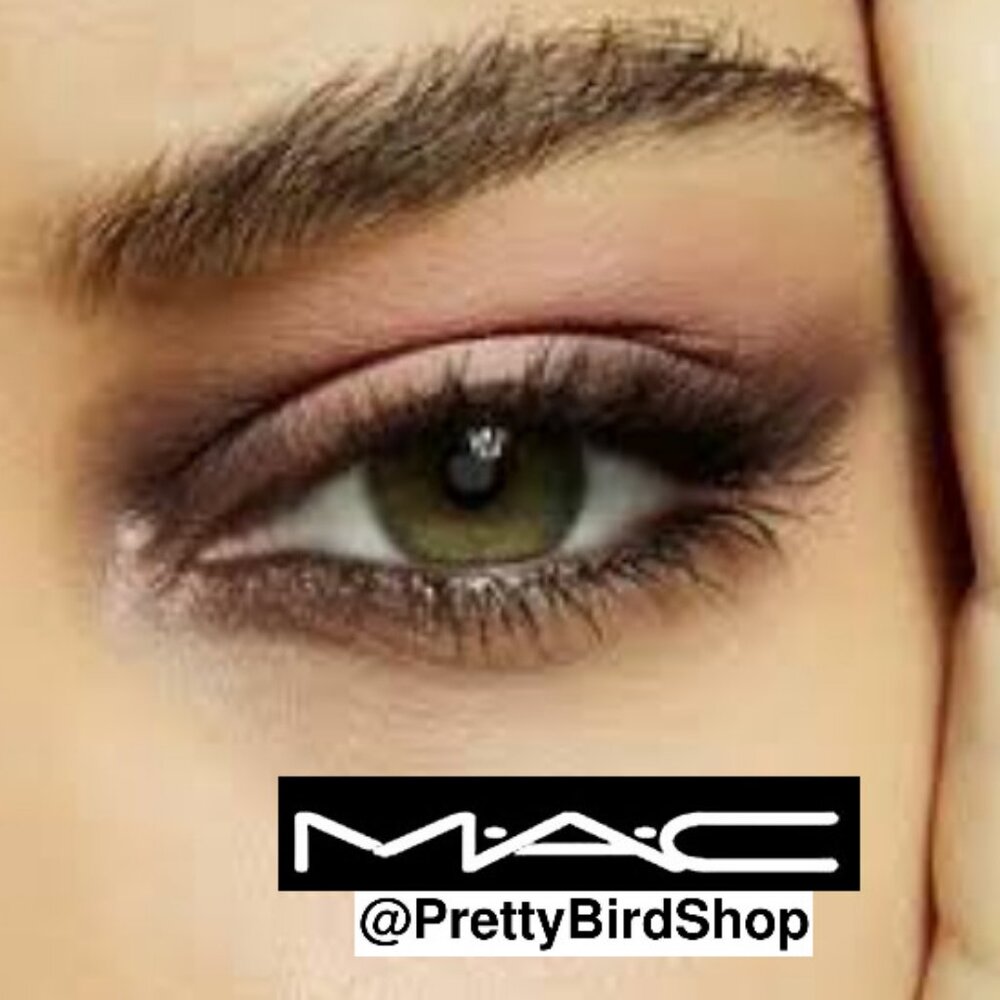 MAC SHELL PEACH eyeshadow NIB Satin neutral nude pink coral natural - Picture 3 of 5
